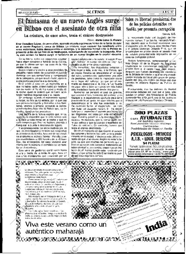 ABC SEVILLA 25-05-1993 página 67