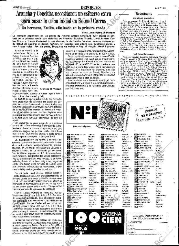 ABC SEVILLA 25-05-1993 página 89