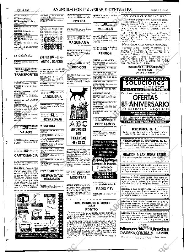 ABC SEVILLA 31-05-1993 página 100