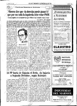 ABC SEVILLA 31-05-1993 página 25