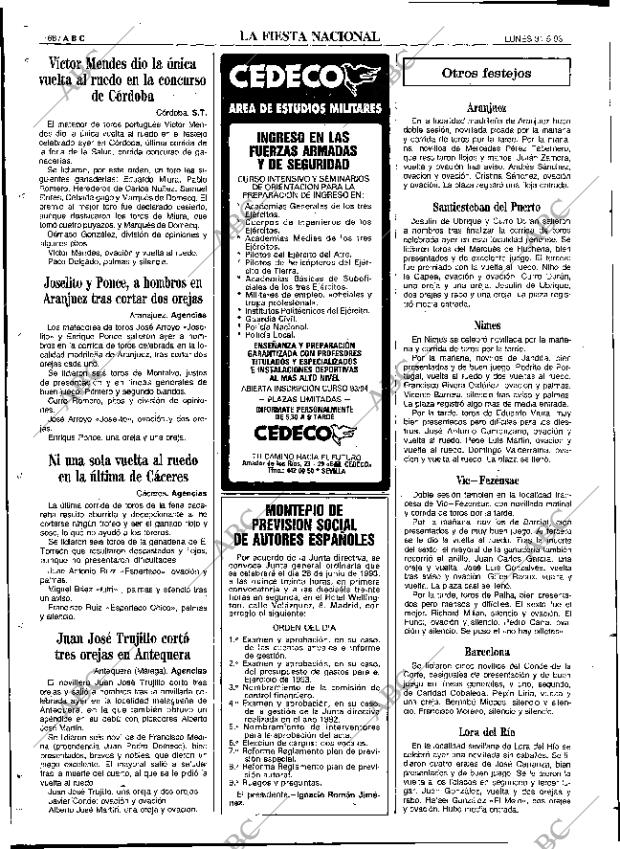ABC SEVILLA 31-05-1993 página 68