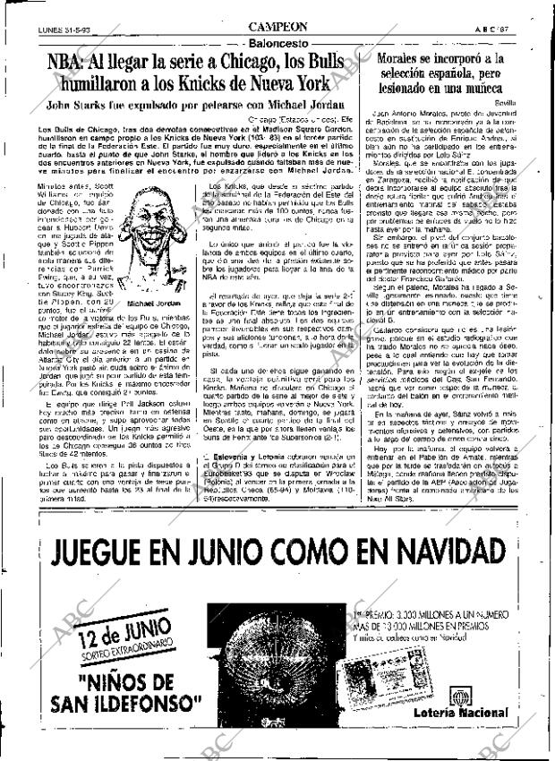 ABC SEVILLA 31-05-1993 página 87