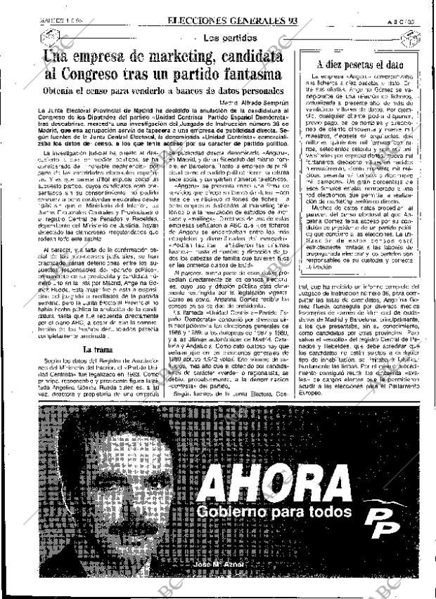 ABC SEVILLA 01-06-1993 página 33