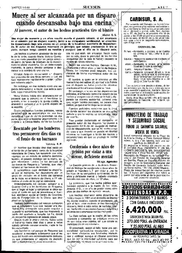 ABC SEVILLA 01-06-1993 página 71