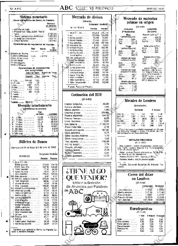 ABC SEVILLA 01-06-1993 página 82