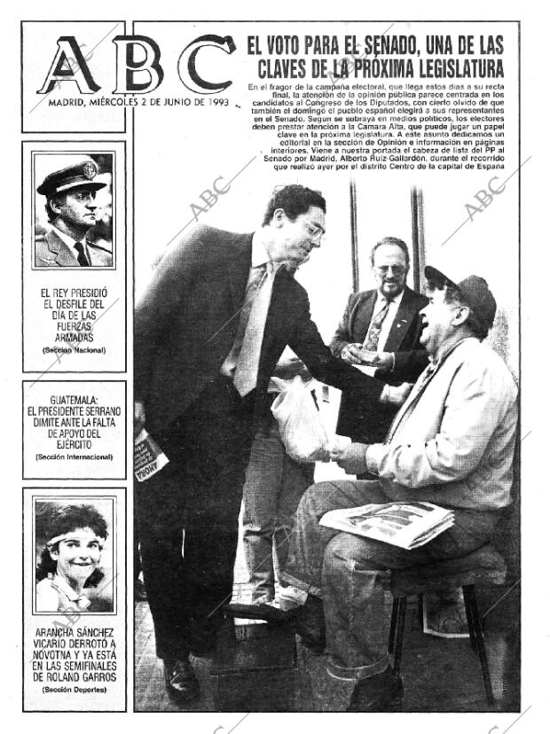 ABC MADRID 02-06-1993 página 1