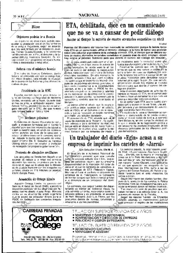 ABC MADRID 02-06-1993 página 38