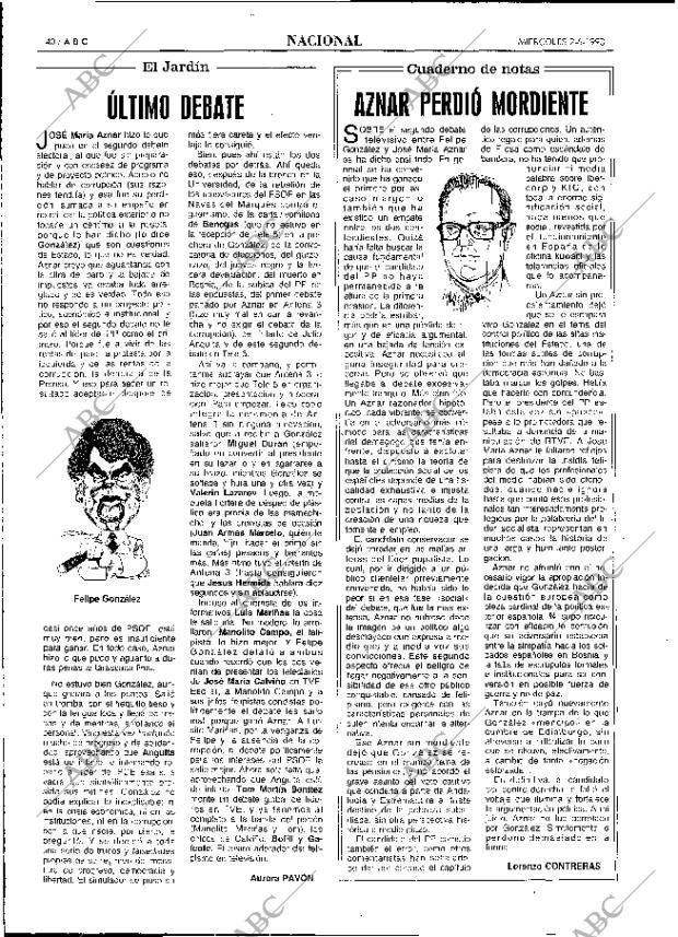 ABC MADRID 02-06-1993 página 40