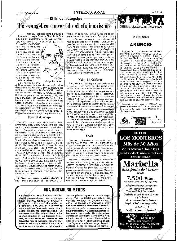 ABC MADRID 02-06-1993 página 45