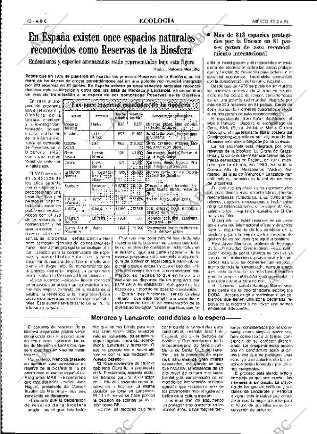 ABC MADRID 02-06-1993 página 62