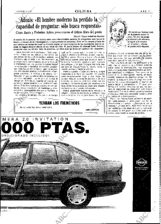 ABC MADRID 04-06-1993 página 81
