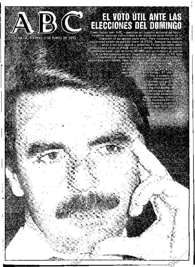 ABC SEVILLA 04-06-1993 página 1