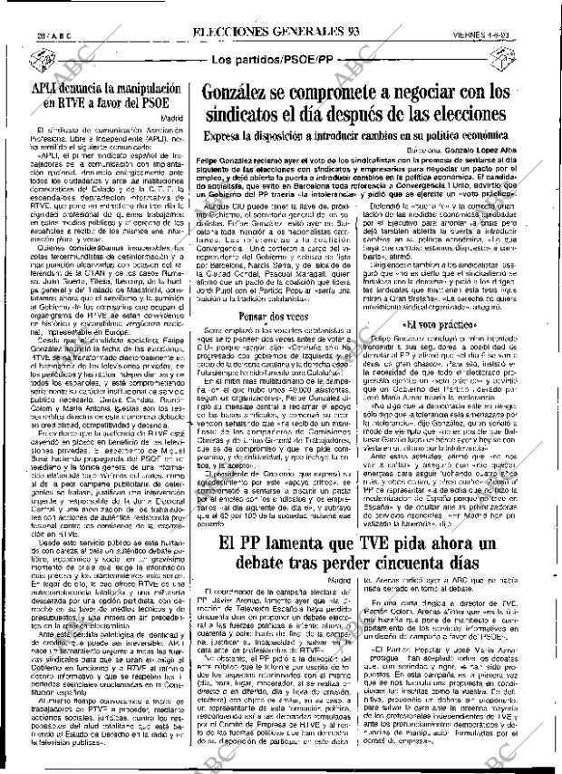 ABC SEVILLA 04-06-1993 página 28