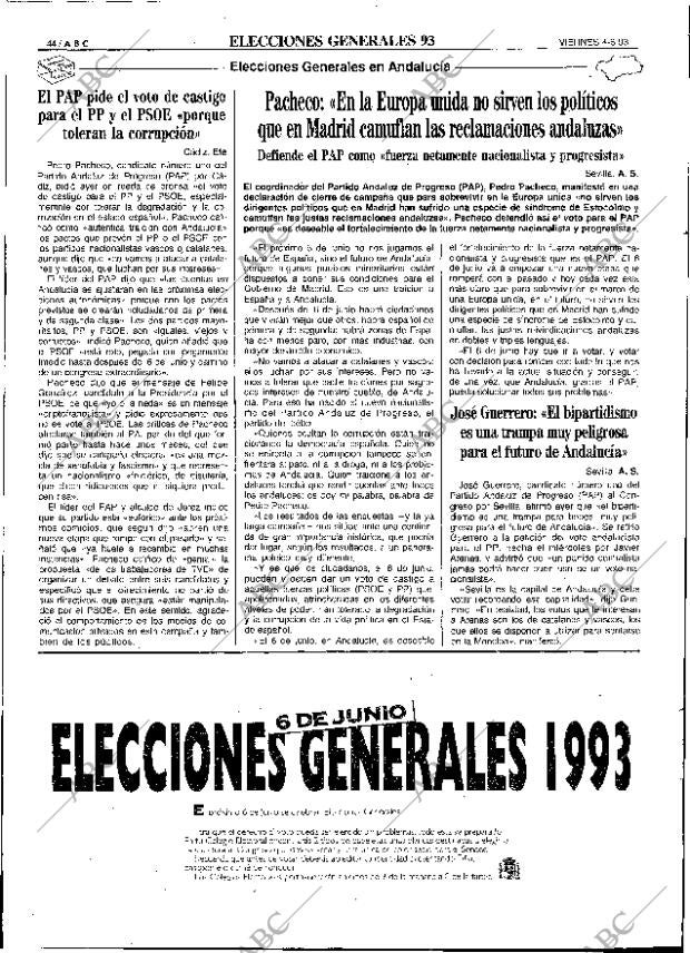 ABC SEVILLA 04-06-1993 página 44
