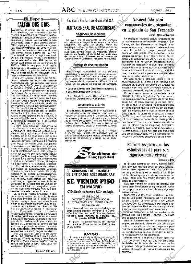 ABC SEVILLA 04-06-1993 página 84