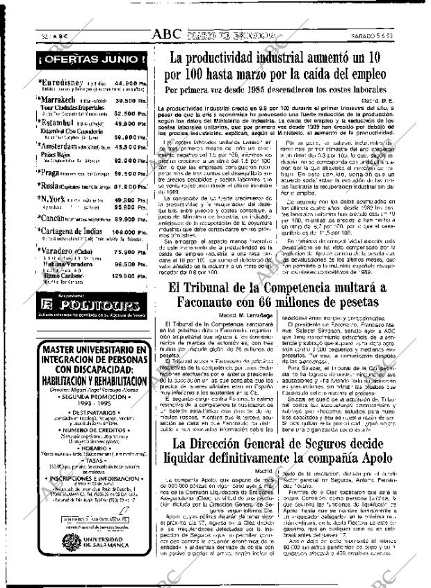 ABC MADRID 05-06-1993 página 52