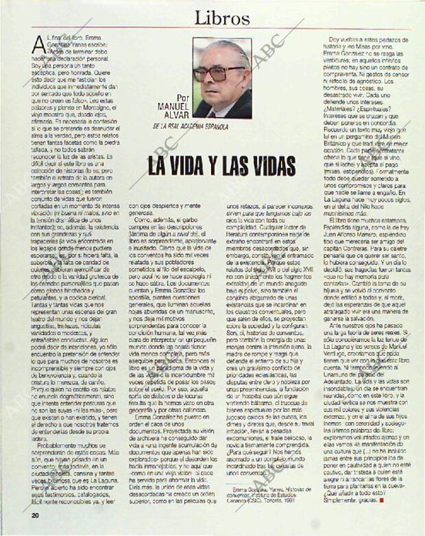 BLANCO Y NEGRO MADRID 06-06-1993 página 20