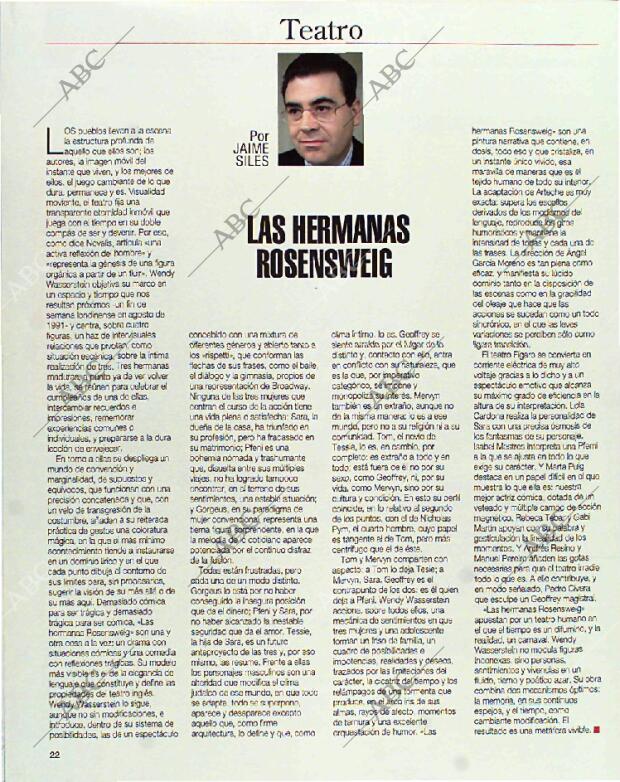 BLANCO Y NEGRO MADRID 06-06-1993 página 22