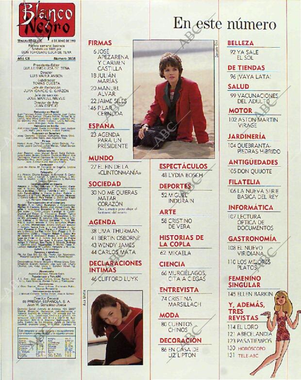 BLANCO Y NEGRO MADRID 06-06-1993 página 3