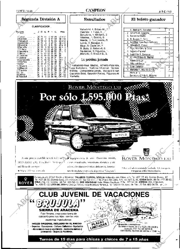 ABC SEVILLA 07-06-1993 página 113