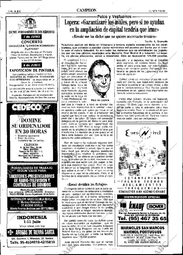 ABC SEVILLA 07-06-1993 página 116