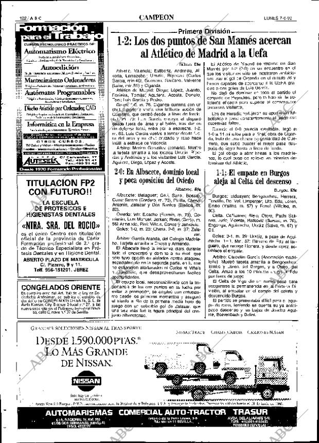 ABC SEVILLA 07-06-1993 página 122