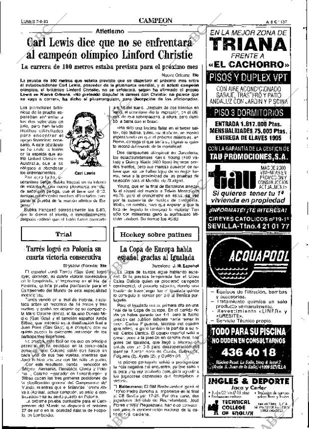 ABC SEVILLA 07-06-1993 página 137