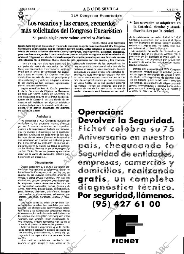 ABC SEVILLA 07-06-1993 página 79