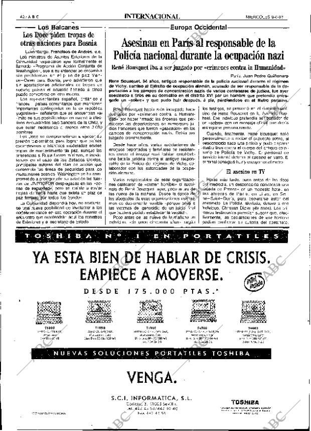 ABC SEVILLA 09-06-1993 página 42