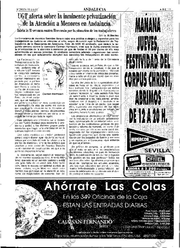 ABC SEVILLA 09-06-1993 página 49