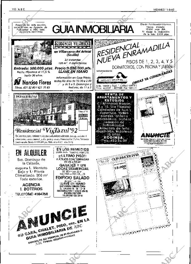ABC SEVILLA 11-06-1993 página 110