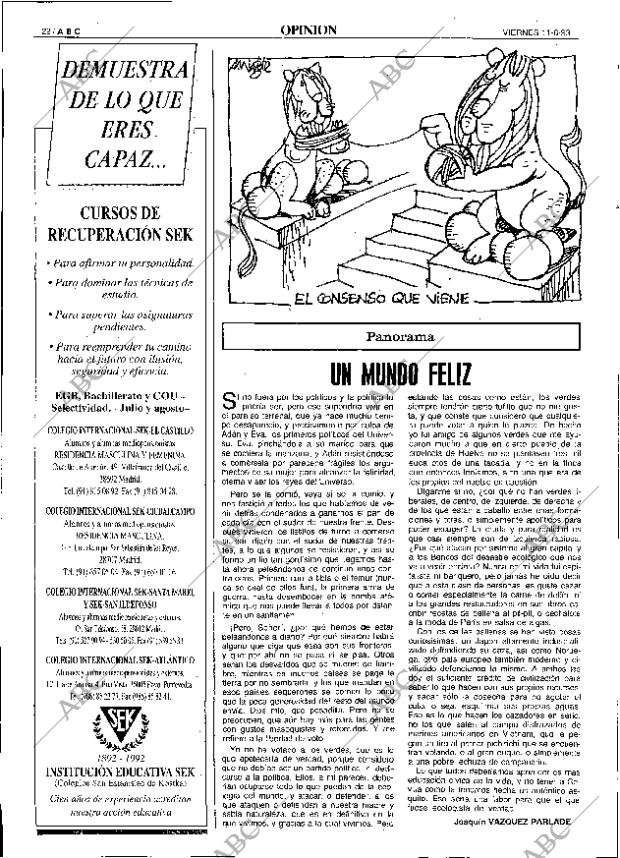 ABC SEVILLA 11-06-1993 página 22