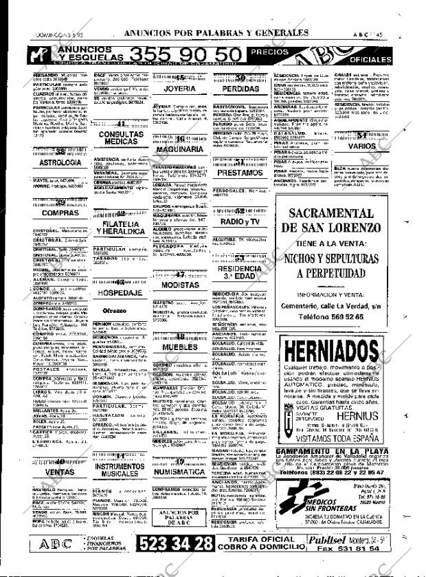 ABC MADRID 13-06-1993 página 145