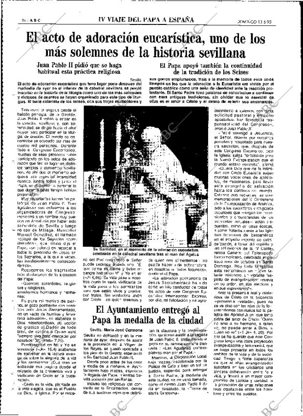 ABC MADRID 13-06-1993 página 84