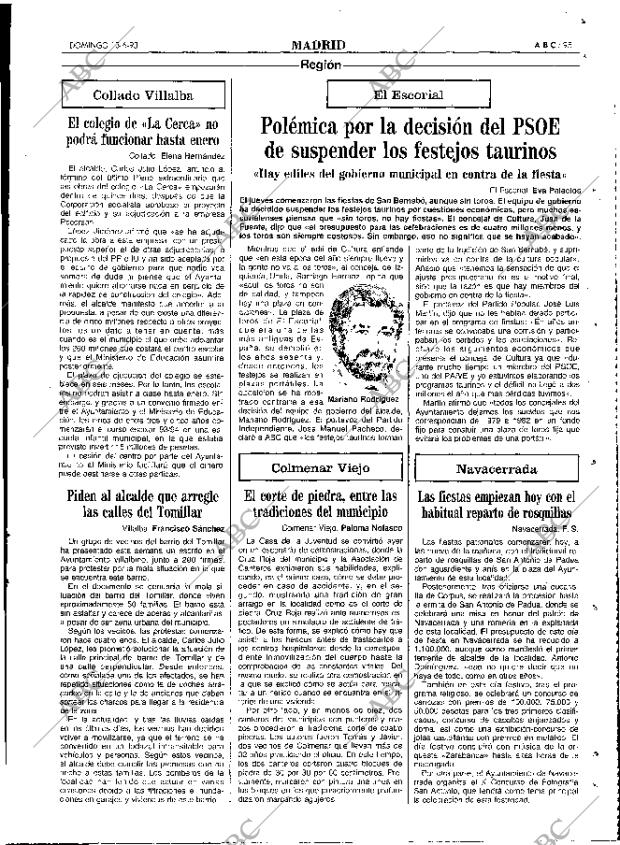 ABC MADRID 13-06-1993 página 95