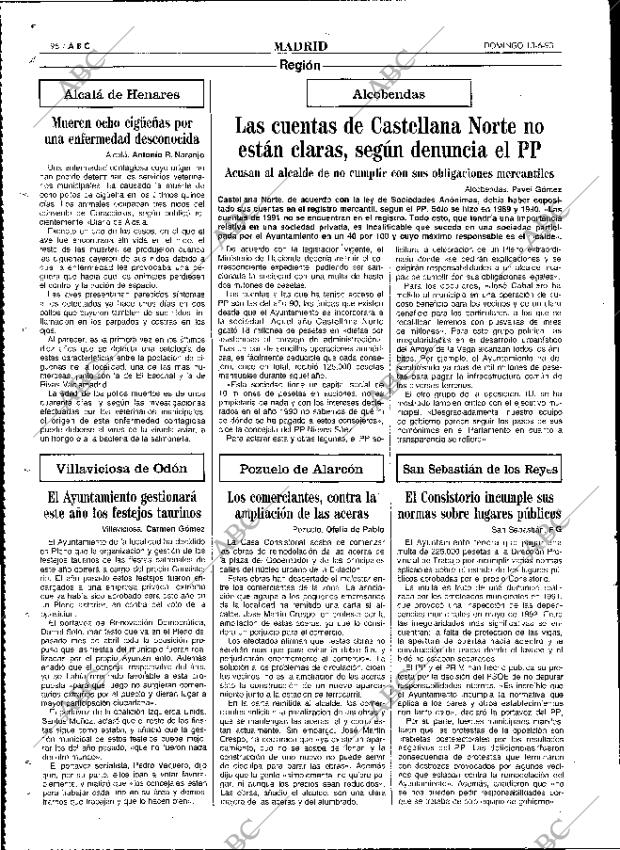 ABC MADRID 13-06-1993 página 96