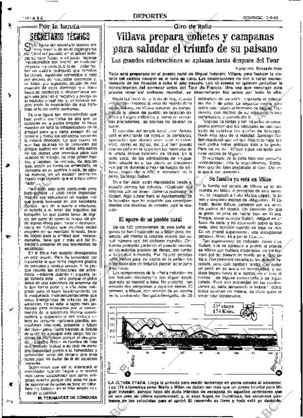 ABC SEVILLA 13-06-1993 página 110