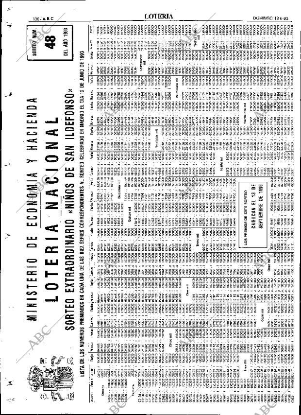 ABC SEVILLA 13-06-1993 página 136