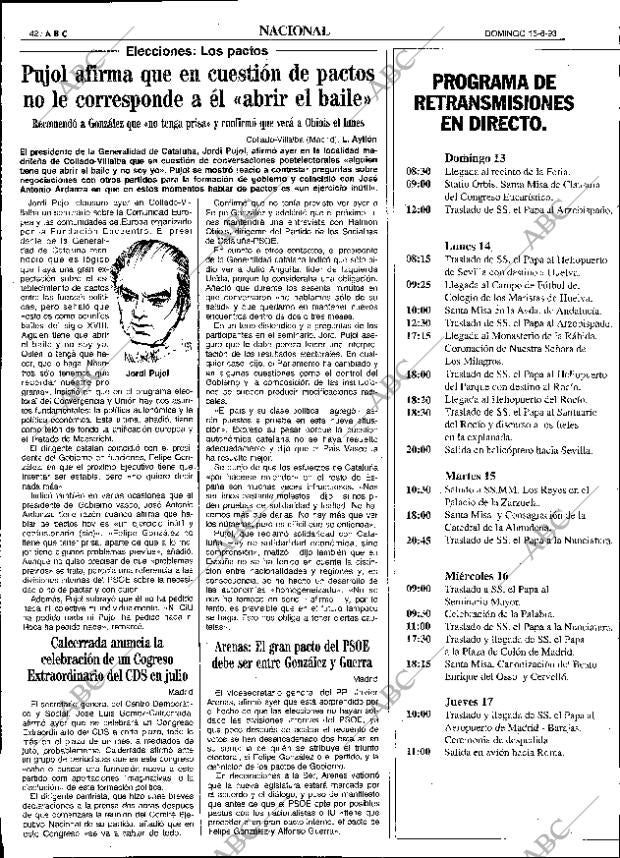 ABC SEVILLA 13-06-1993 página 42