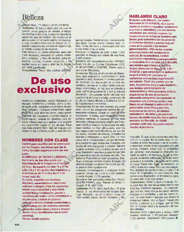 BLANCO Y NEGRO MADRID 13-06-1993 página 106