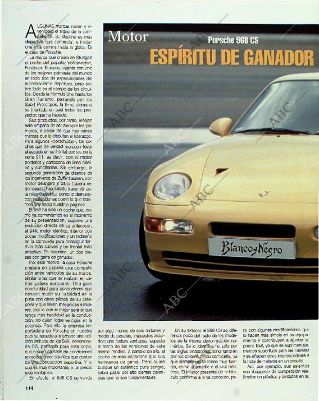 BLANCO Y NEGRO MADRID 13-06-1993 página 114