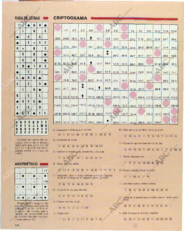 BLANCO Y NEGRO MADRID 13-06-1993 página 132