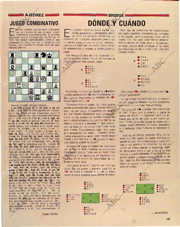 BLANCO Y NEGRO MADRID 13-06-1993 página 137