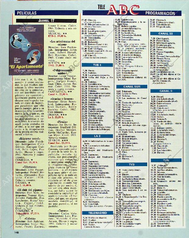 BLANCO Y NEGRO MADRID 13-06-1993 página 146