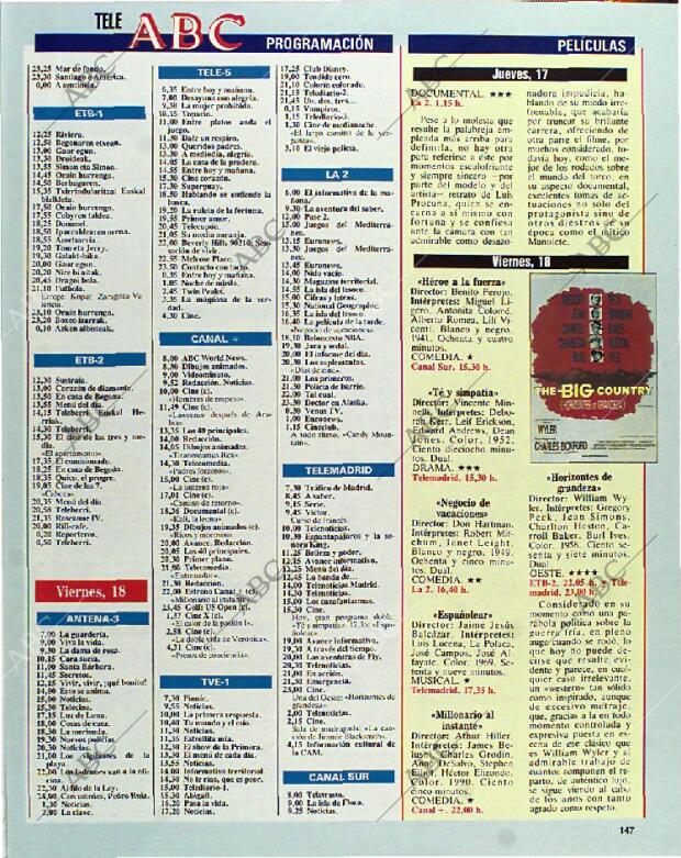 BLANCO Y NEGRO MADRID 13-06-1993 página 147