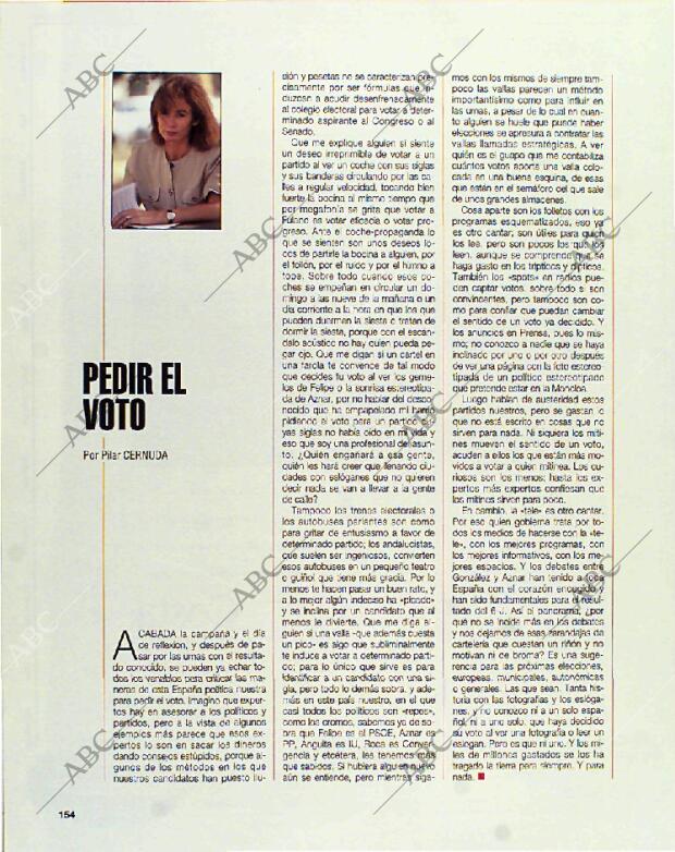 BLANCO Y NEGRO MADRID 13-06-1993 página 154