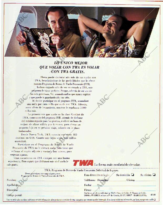 BLANCO Y NEGRO MADRID 13-06-1993 página 155