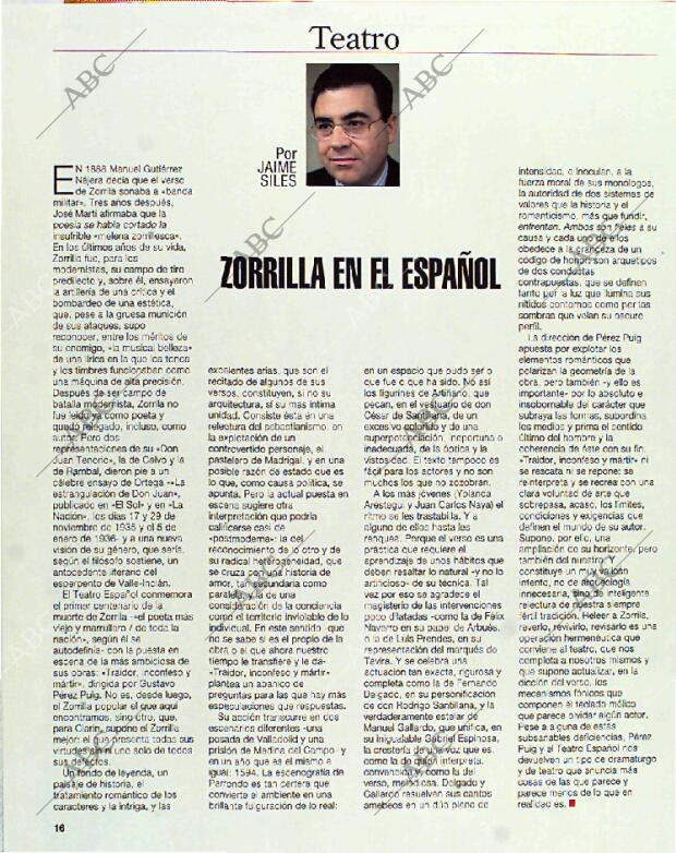 BLANCO Y NEGRO MADRID 13-06-1993 página 16