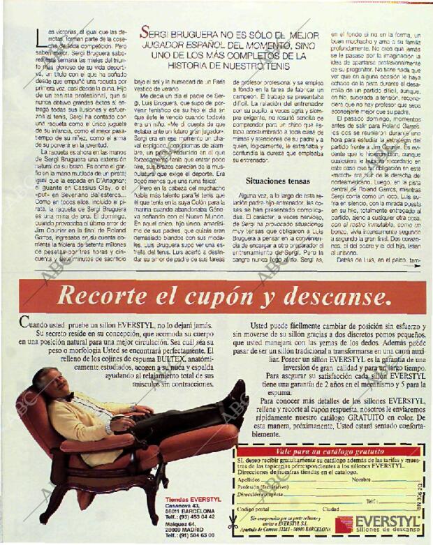 BLANCO Y NEGRO MADRID 13-06-1993 página 23