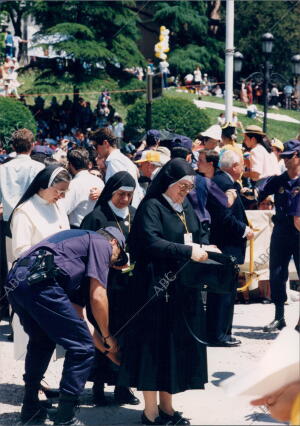 El Papa Juan Pablo II consagró la Catedral de La Almudena